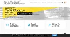 Desktop Screenshot of nccextremadura.org